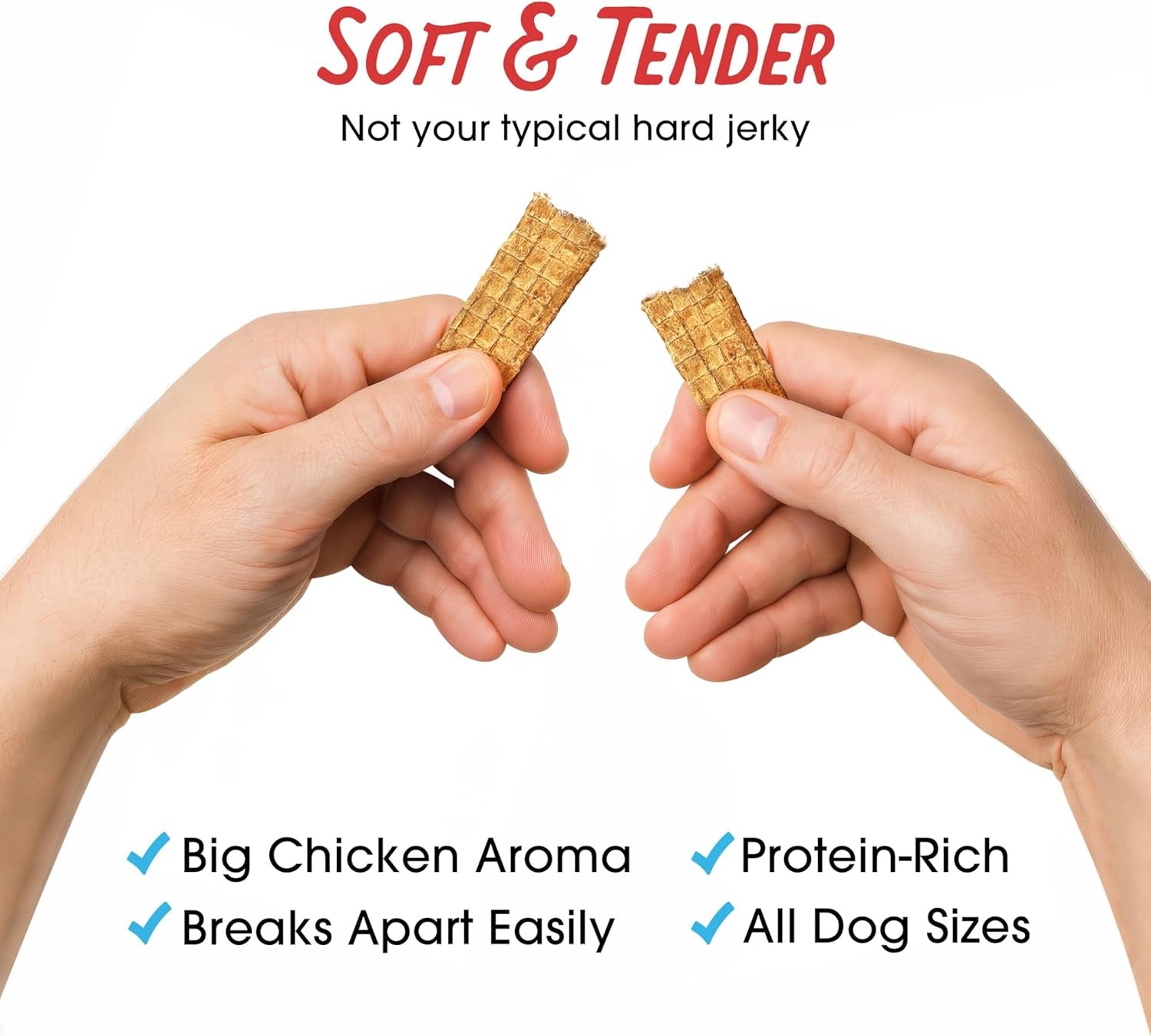 Dogs Love Chicken Premium Jerky Treats for Dogs