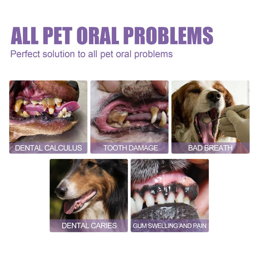 FreshPaws™ Pet Oral Repair Gel – The Ultimate Smile Saver for Cats & Dogs